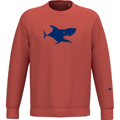 Sweat rouge manches longues mixte personnalisable