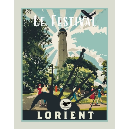 Affiche le festival Lorient
