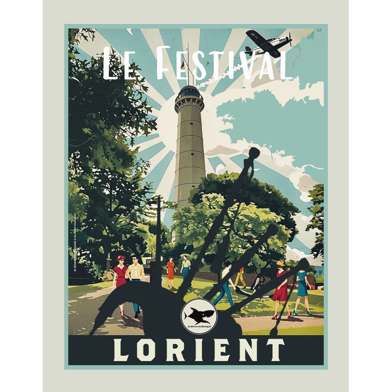 Affiche le festival Lorient