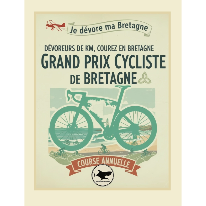 16 - Affiche collector vélo