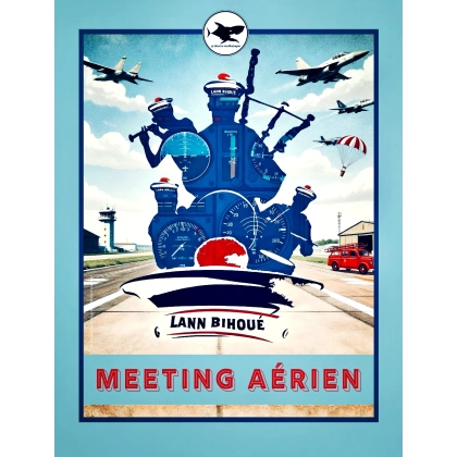 21 - Affiche collector Meeting aérien