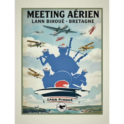 22 - Affiche collector Meeting aérien 2