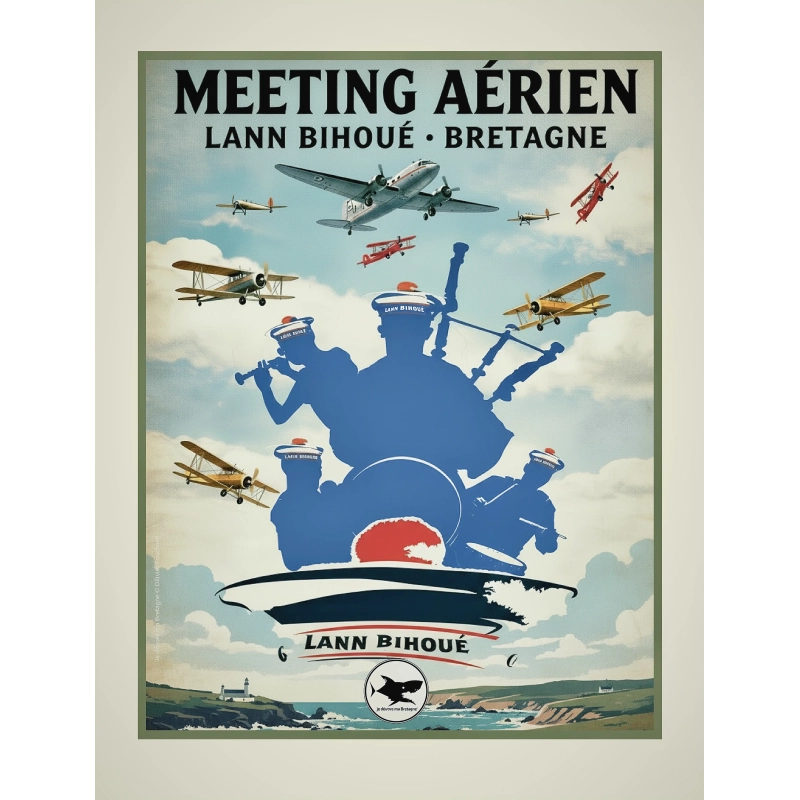 22 - Affiche collector Meeting aérien 2