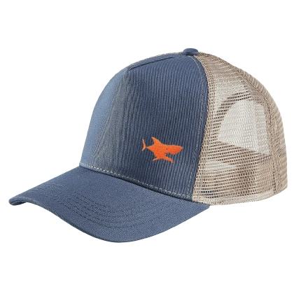 Casquette filet denim requin brodé personnalisable