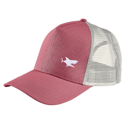 Casquette filet rose requin brodé personnalisable