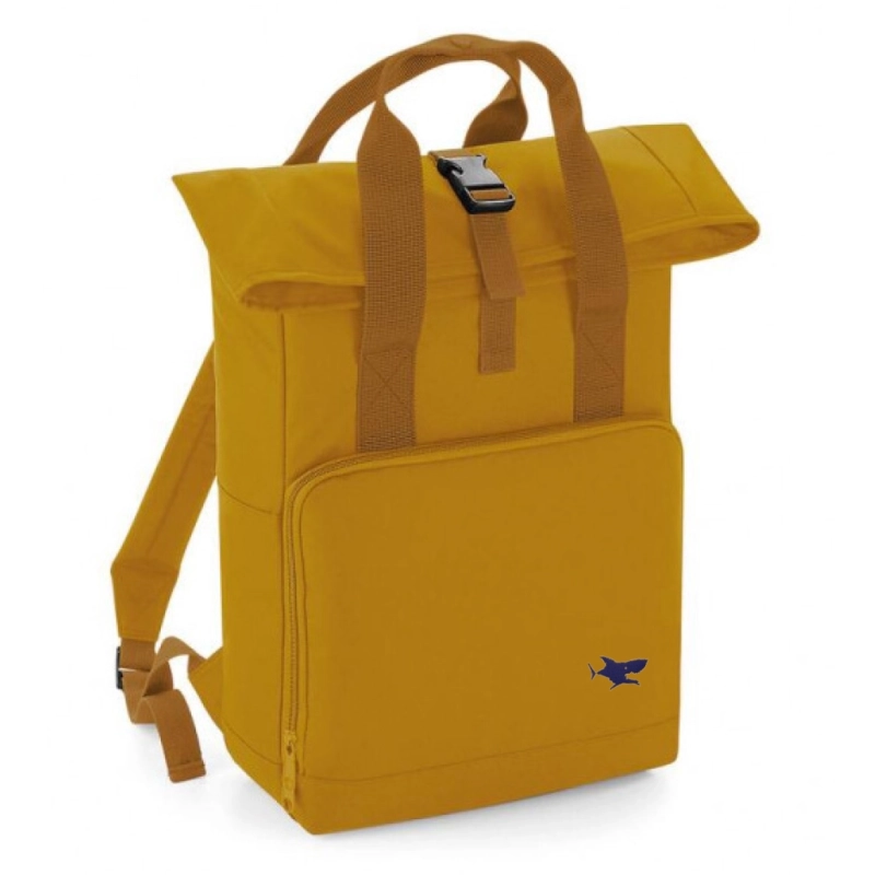 Sac Roll Top jaune personnalisable