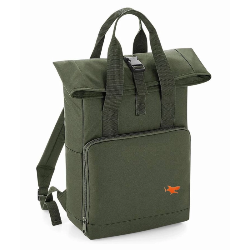 Sac Roll Top kaki personnalisable