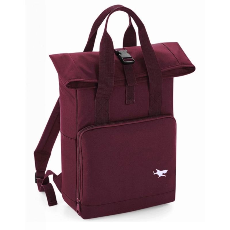 Sac Roll Top rouge personnalisable