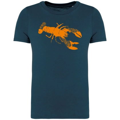 T-shirt enfant bleu personnalisable