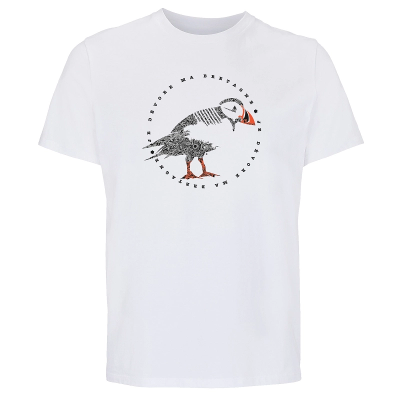 T-shirt blanc homme personnalisable