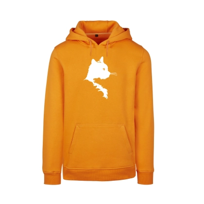 Sweat à capuche printemps orange personnalisable