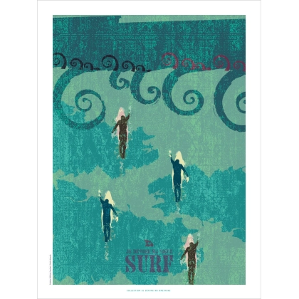Affiche surf 12