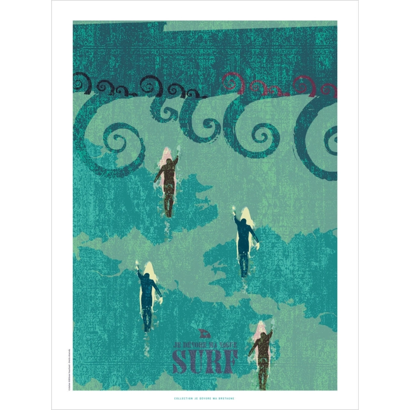 Affiche surf 12