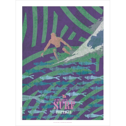 Affiche surf 14