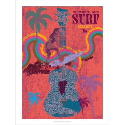Affiche surf 17