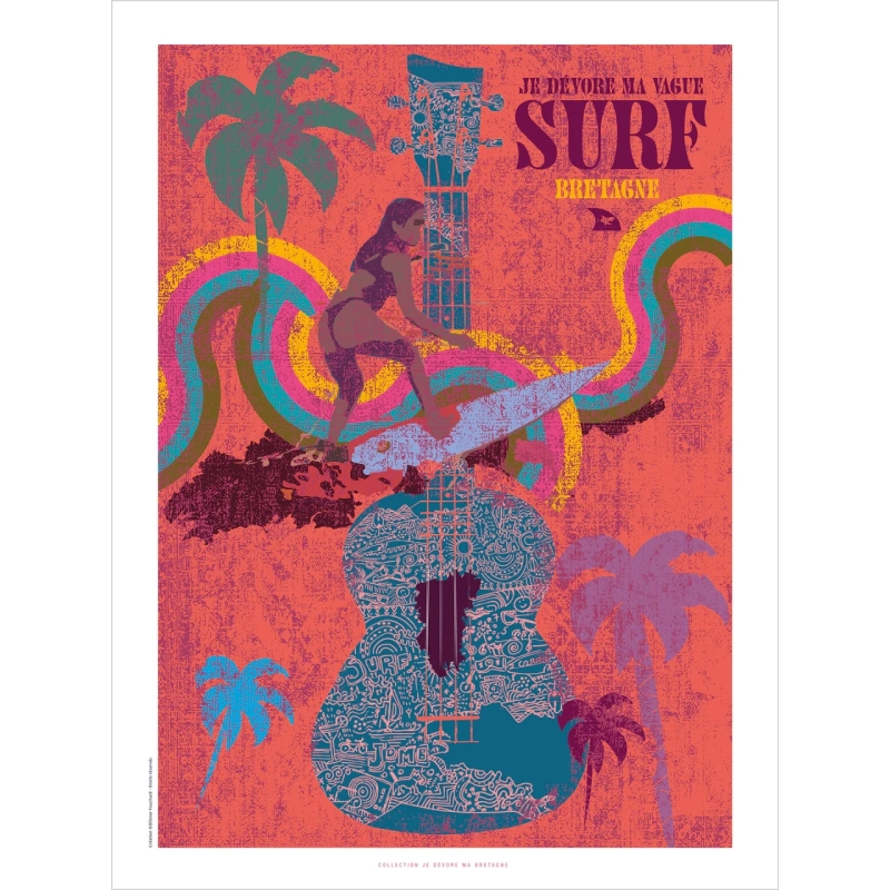 Affiche surf 17