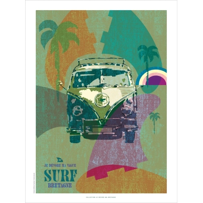 Affiche surf 18