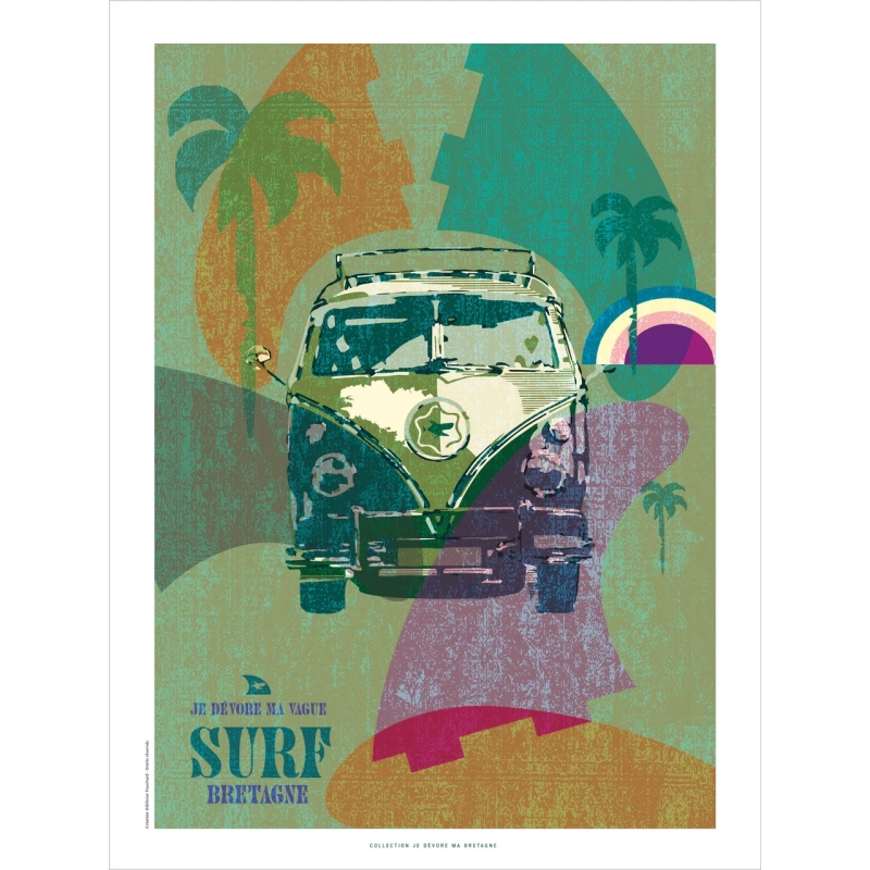 Affiche surf 18