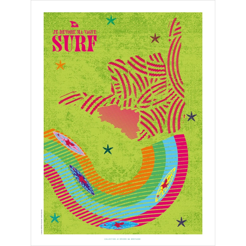 Affiche surf 23