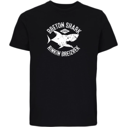T-shirt Homme Design Requin Breton