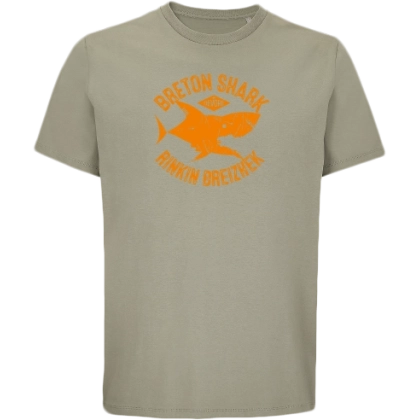 T-shirt Homme Design Requin Breton