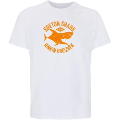 T-shirt Homme Design Requin Breton