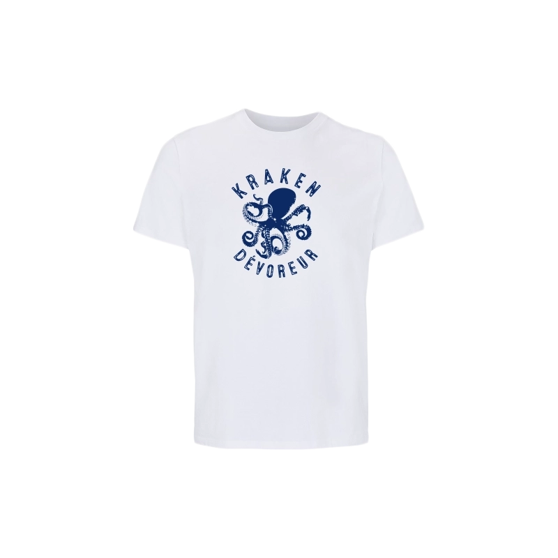 T-shirt Homme Design Poulpe Kraken