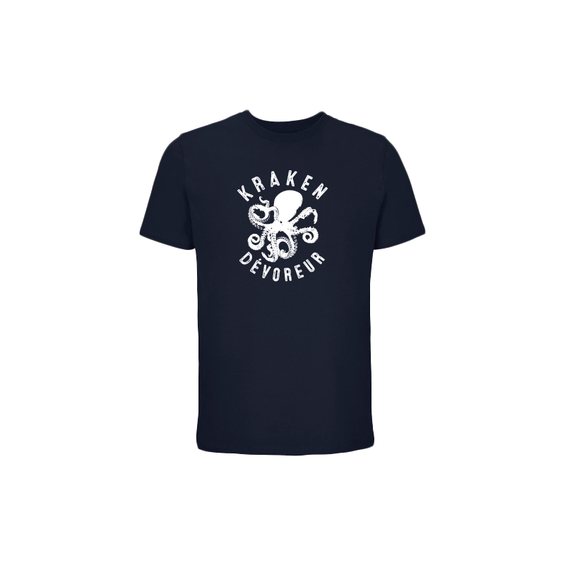 T-shirt Homme Design Poulpe Kraken