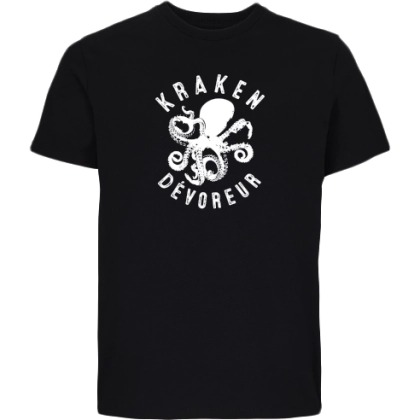 T-shirt Homme Design Poulpe Kraken