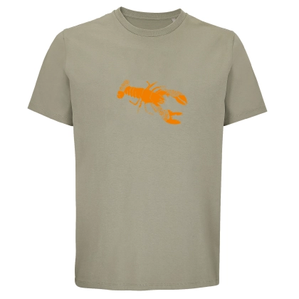 T-shirt homme Homard breton en coton bio