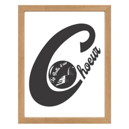 Affiche Bulle d’air – décoration bretonne originale