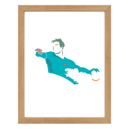 Affiche Handball breton – décoration sportive Bretagne