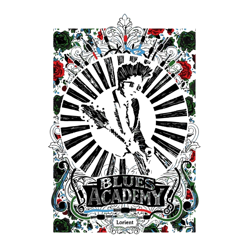 T-shirt Femme Bretagne Blues Academy Blanc | Je Dévore Ma Bretagne