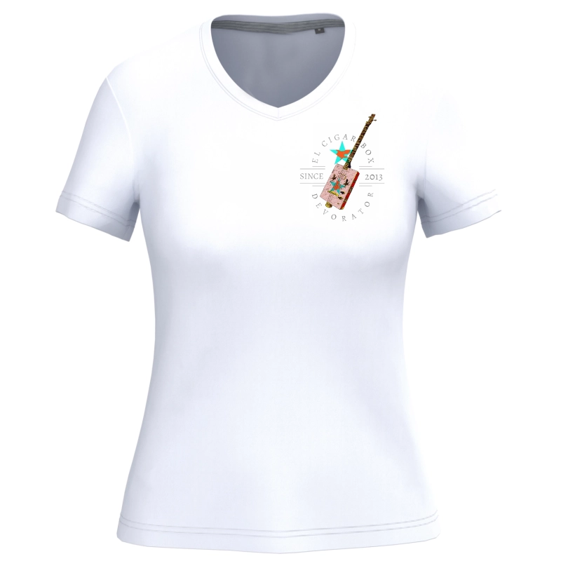 T-shirt Femme Bretagne Cigare Box 2026 Blanc | Je Dévore Ma Bretagne