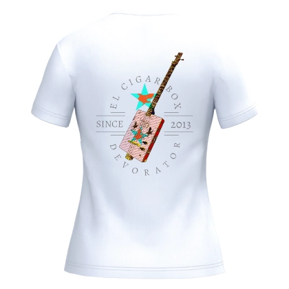 T-shirt Femme Bretagne Cigare Box 2026 Blanc | Je Dévore Ma Bretagne