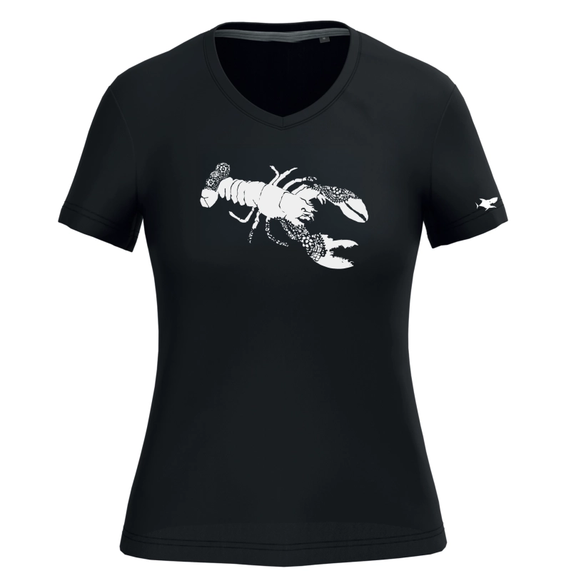 T-shirt noir femme personnalisable