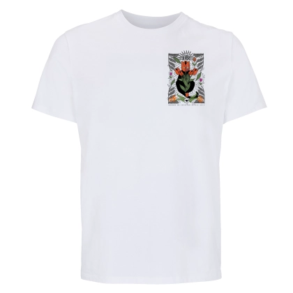 T-shirt Homme Bretagne Tulipe 2026 Blanc | Je Dévore Ma Bretagne
