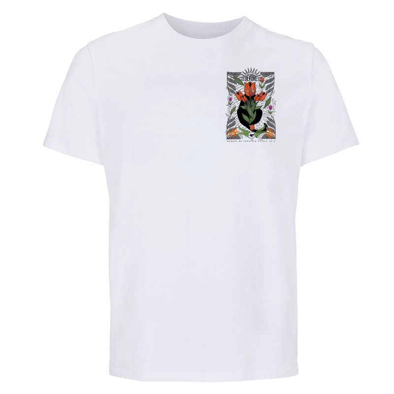 T-shirt Homme Bretagne Tulipe 2026 Blanc | Je Dévore Ma Bretagne