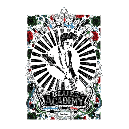 T-shirt Homme Bretagne Blues Academy 2026 Blanc | Je Dévore Ma Bretagne