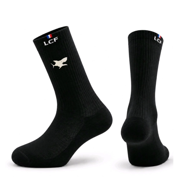 Chaussettes brodées Made in France