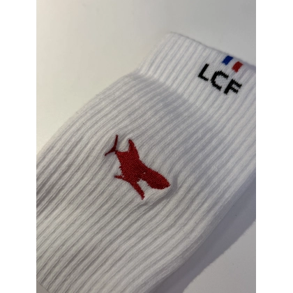 Chaussettes brodées Made in France
