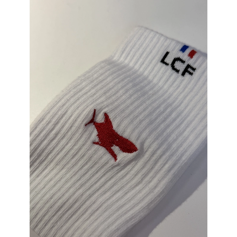 Chaussettes brodées Made in France