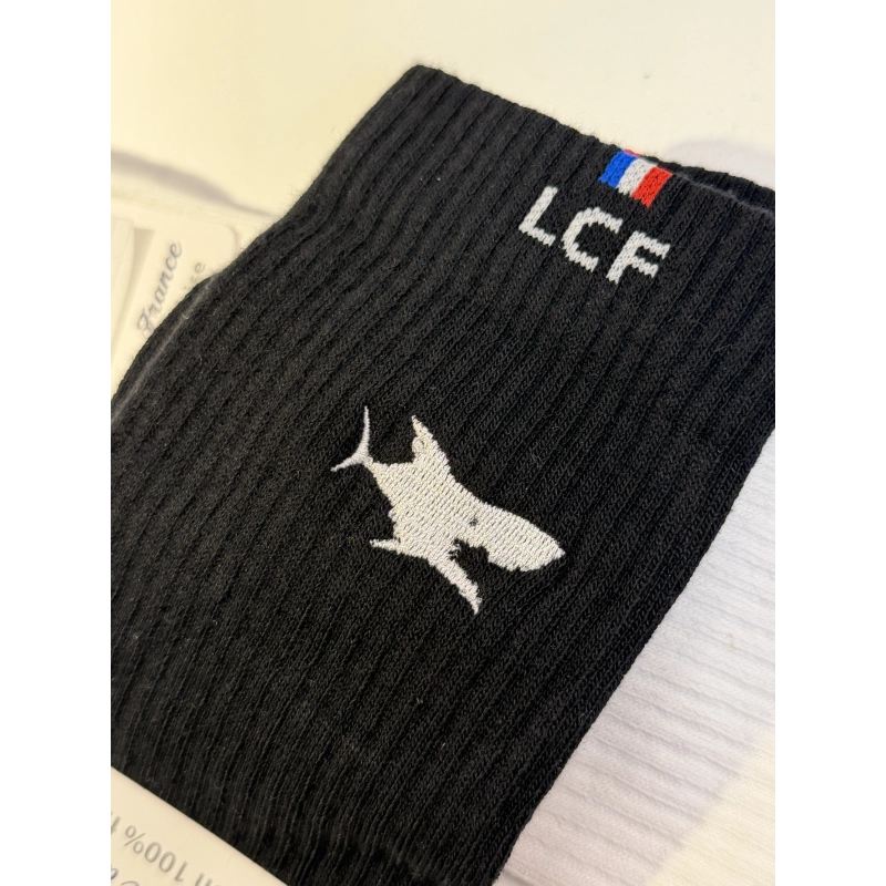 Chaussettes brodées Made in France