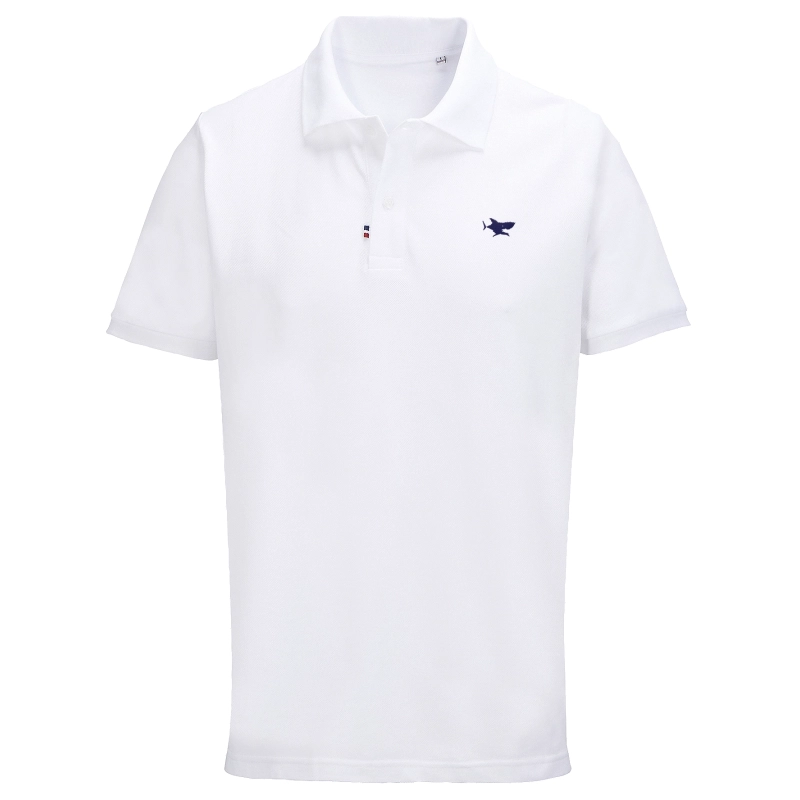 Polo Made in France brodé en coton bio | Je Dévore Ma Bretagne