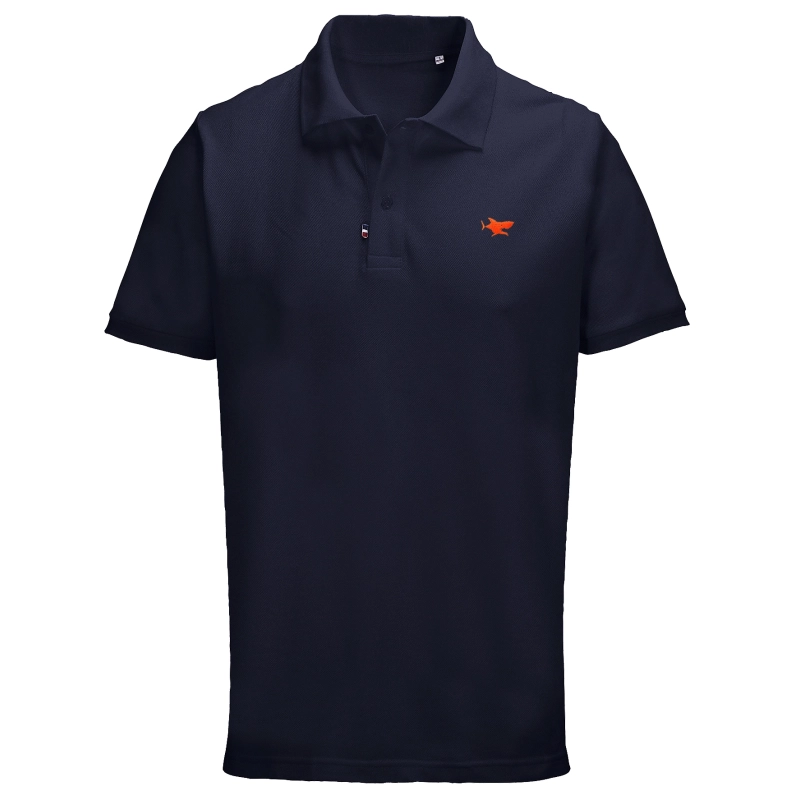 Polo Made in France brodé en coton bio | Je Dévore Ma Bretagne