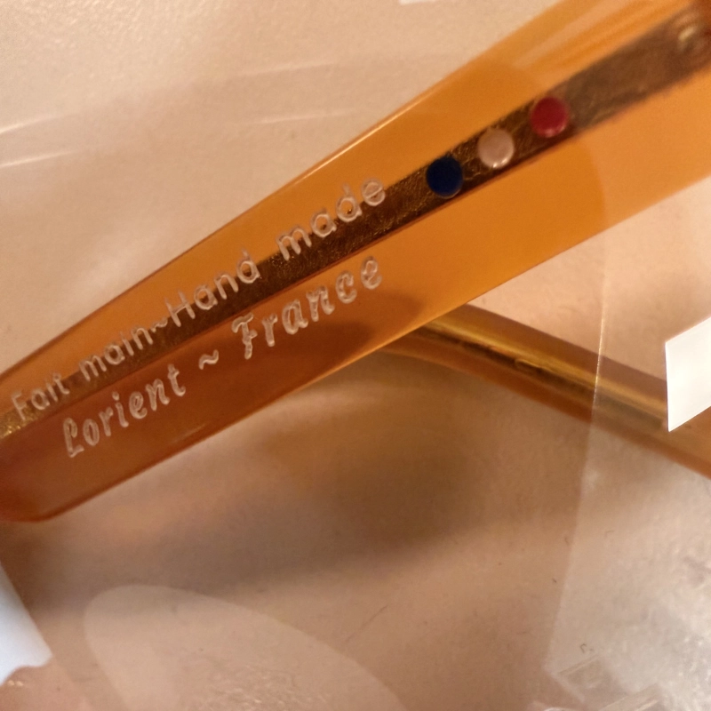 Lunettes de soleil ambrées | Kened x Je Dévore ma Bretagne