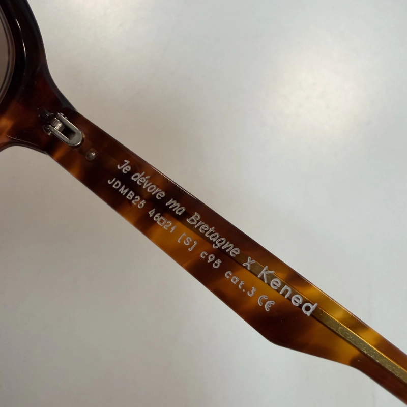 Lunettes de soleil écailles | Kened x Je Dévore ma Bretagne
