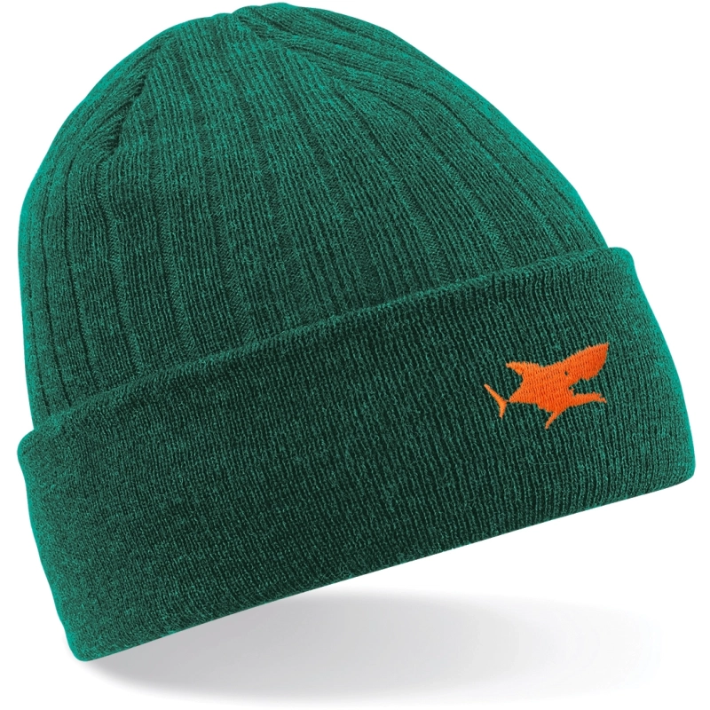 Bonnet brodé requin