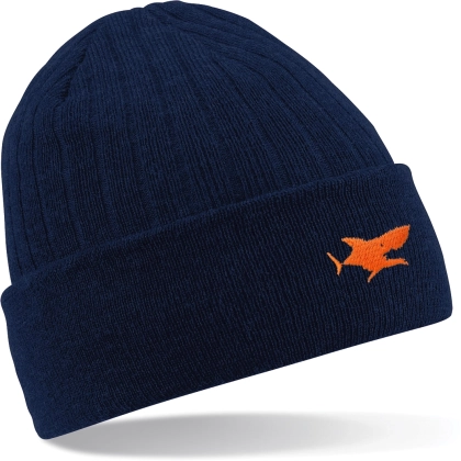 Bonnet brodé requin