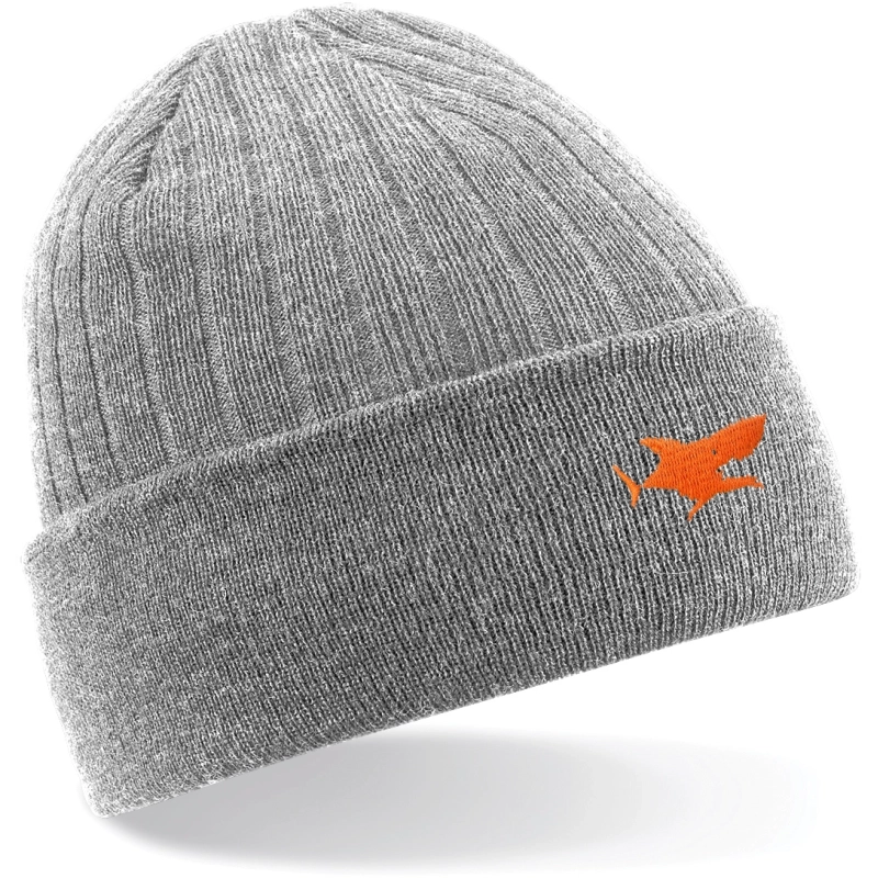 Bonnet brodé requin